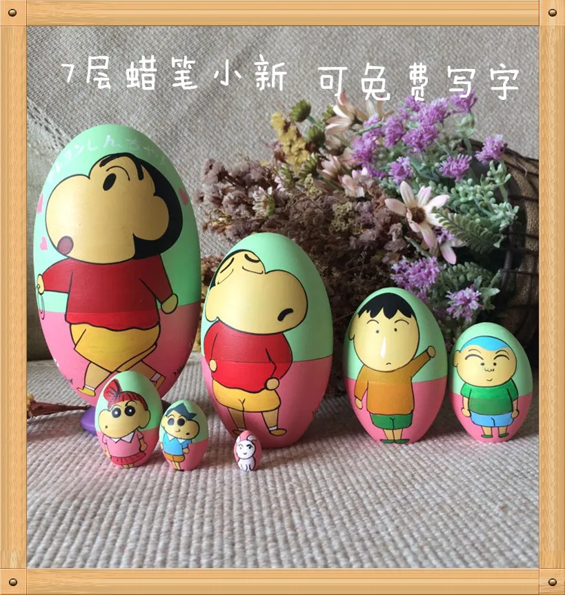 7pcs Cartoon Characters Matryoshka Doll Hand Painted Japanese Anime Nesting Dolls Babushka Russian Doll Matryoshka Gift Kids Toy
7pcs Cartoon Characters Matryoshka Doll Hand Painted Japanese Anime Nesting Dolls Babushka Russian Doll Matryoshka Gift Kids Toy