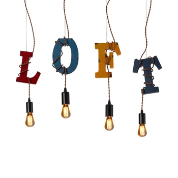 1PC Vintage industrial wind Pendant Lights Bar light bar diffuse Cafe store window Wooden Letters LU728306
1PC Vintage industrial wind Pendant Lights Bar light bar diffuse Cafe store window Wooden Letters LU728306