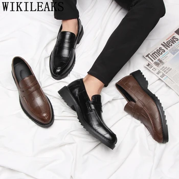 Formal Men Shoes Leather Loafers Men Business Shoes Sepatu Coiffeur Slip On Pria Official Shoes Men Classic Chaussure Homme Bona
Formal Men Shoes Leather Loafers Men Business Shoes Sepatu Coiffeur Slip On Pria Official Shoes Men Classic Chaussure Homme Bona