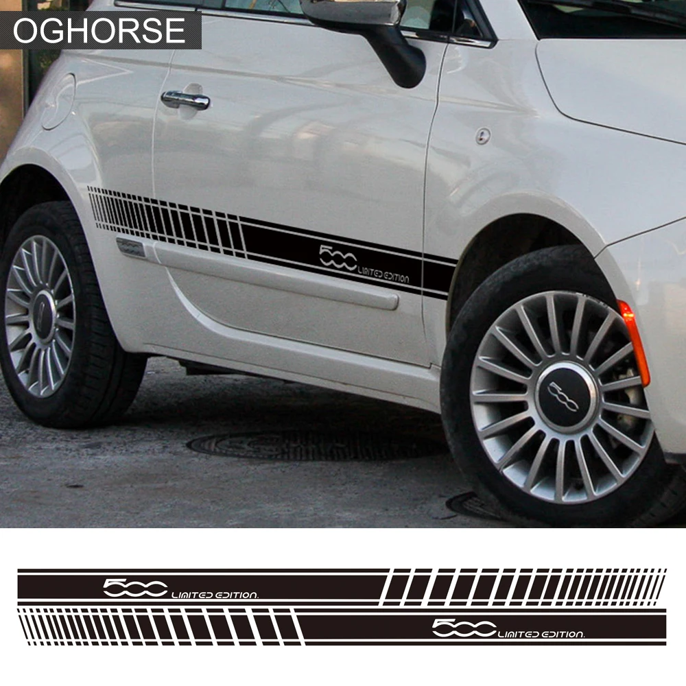 Car Styling Side Skirt Sticker Limited Edition Body Decor Racing Stripe Decal For Fiat 500 Bravo Doble Panda Ducato Accessories
Car Styling Side Skirt Sticker Limited Edition Body Decor Racing Stripe Decal For Fiat 500 Bravo Doble Panda Ducato Accessories