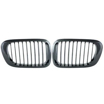 1 Pair For BMW E46 3 Series 2 Door 1999-2002 Front Center Kidney Grilles Carbon Black 1999-2002 Car Grill New Arrival
1 Pair For BMW E46 3 Series 2 Door 1999-2002 Front Center Kidney Grilles Carbon Black 1999-2002 Car Grill New Arrival
