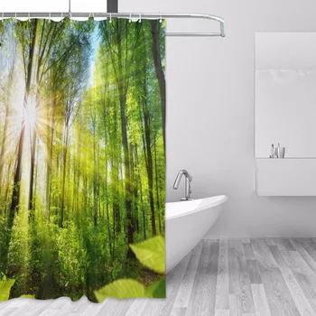 Northern European Clean Forest Shower Curtains for Bathroom Waterproof 100% Polyester Fabric Bath Curtain Leaves Curtains
Northern European Clean Forest Shower Curtains for Bathroom Waterproof 100% Polyester Fabric Bath Curtain Leaves Curtains