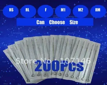 200x Sterilized Tattoo Needles Disposable Tattoo Gun Needles Assorted RL/RS/F/RM/M1/M2 For Tattoo Kits Ink Machine Tattoo Supply
200x Sterilized Tattoo Needles Disposable Tattoo Gun Needles Assorted RL/RS/F/RM/M1/M2 For Tattoo Kits Ink Machine Tattoo Supply
