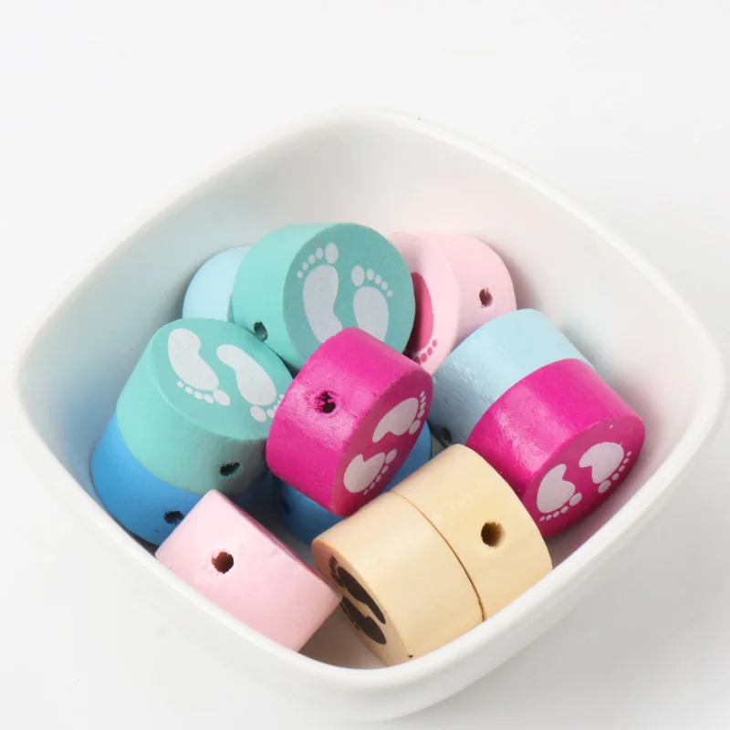 Mixed Foot Painted Round Wooden Spacer Loose Beads For Jewelry making DIY 20x10mm 10pcs
Mixed Foot Painted Round Wooden Spacer Loose Beads For Jewelry making DIY 20x10mm 10pcs