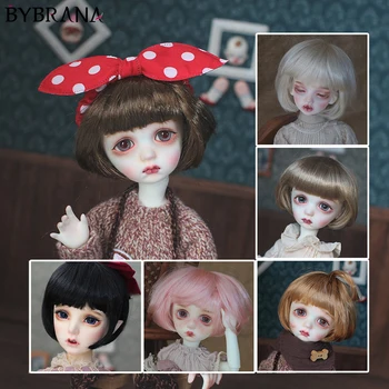 BJD doll with imitation mohair wig lovely woman pear flower head short hair mushroom head wig accessories
BJD doll with imitation mohair wig lovely woman pear flower head short hair mushroom head wig accessories