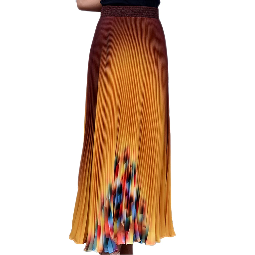 Daatthird 2018 Women's Spring Fall Vintage Retro High Elastic Waist Maxi Skirt A-line Flowy Flare Pleated Skirts
Daatthird 2018 Women's Spring Fall Vintage Retro High Elastic Waist Maxi Skirt A-line Flowy Flare Pleated Skirts