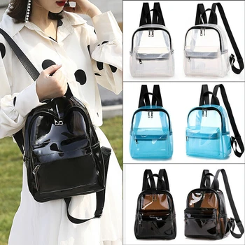 Fashion Clear Transparent PVC See Through Mini Backpack Cute School Book Bag
Fashion Clear Transparent PVC See Through Mini Backpack Cute School Book Bag