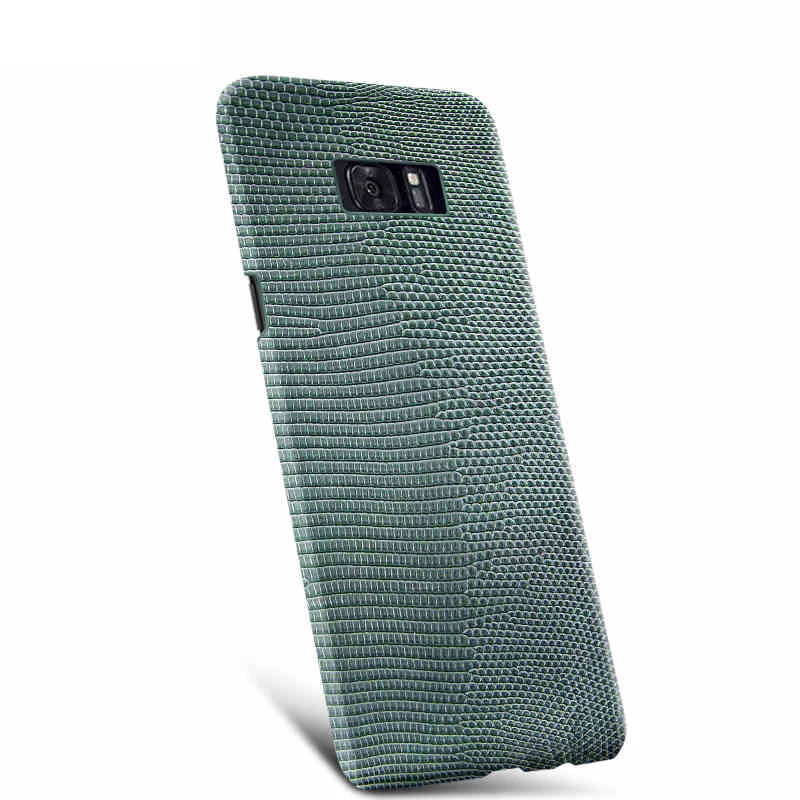 Роскошный чехол-накладка из натуральной кожи для Samsung Galaxy S8 Plus бесплатная