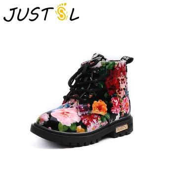 JUSTSL children's floral martin boots boys girls leather Martin boots baby toddler shoes kids fashion boots size21-30 2018 New
JUSTSL children's floral martin boots boys girls leather Martin boots baby toddler shoes kids fashion boots size21-30 2018 New