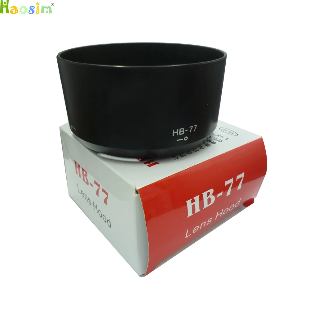 HB-77 HB77 camera Lens Hood for Nikon AF-P DX 70-300mm f/4.5-6.3G ED VR/ED Camera lens with package box
HB-77 HB77 camera Lens Hood for Nikon AF-P DX 70-300mm f/4.5-6.3G ED VR/ED Camera lens with package box