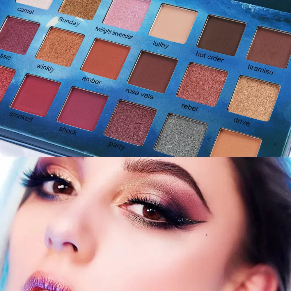 2018 New Women's Fashion 18 Colors Eyeshadow Palette Luxury Golden Matte Nude Eye Shadow Palettes Beauty Drop Shipping
2018 New Women's Fashion 18 Colors Eyeshadow Palette Luxury Golden Matte Nude Eye Shadow Palettes Beauty Drop Shipping