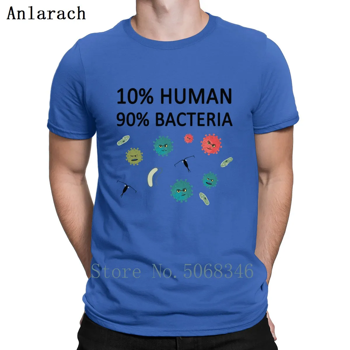 10 Humans 90 Bacteria Biology Student Science T Shirt Fashion Knitted Letter Spring O-Neck Cotton Letters Fitness Shirt
10 Humans 90 Bacteria Biology Student Science T Shirt Fashion Knitted Letter Spring O-Neck Cotton Letters Fitness Shirt