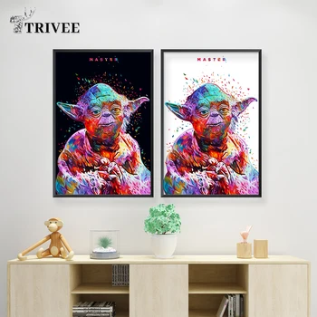 Wall Printing Canvas Poster Wall Art Paintings Star Wars Yoda By Alessandro Pautasso Oil Painting For Unique Gift Home Decor
Wall Printing Canvas Poster Wall Art Paintings Star Wars Yoda By Alessandro Pautasso Oil Painting For Unique Gift Home Decor