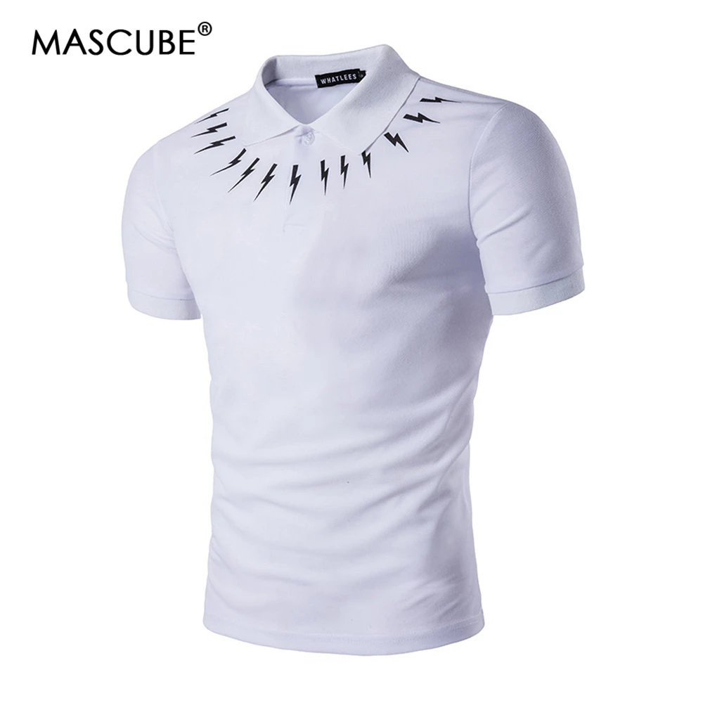 MASCUBE Flash Printed Men Polo Shirt 2019 Brand Summer Solid Color Polo Homme Casual Slim Fit Short Sleeve Mens Fashion Camisa
MASCUBE Flash Printed Men Polo Shirt 2019 Brand Summer Solid Color Polo Homme Casual Slim Fit Short Sleeve Mens Fashion Camisa