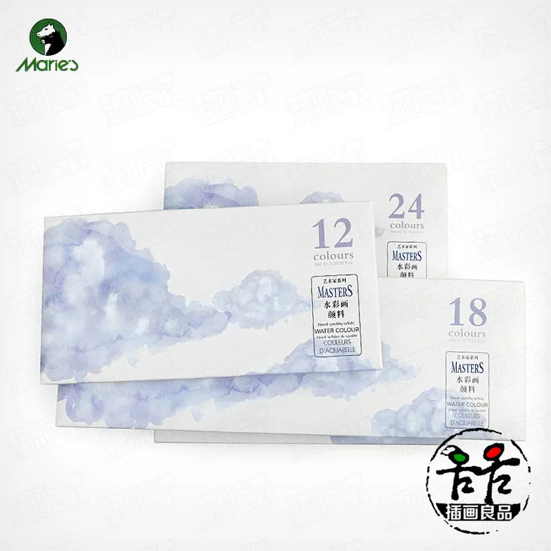 Domestic Marley Master Watercolor Paint Artist Grade Tube Water color 9ml 12 Color 18 Color 24 Color
Domestic Marley Master Watercolor Paint Artist Grade Tube Water color 9ml 12 Color 18 Color 24 Color