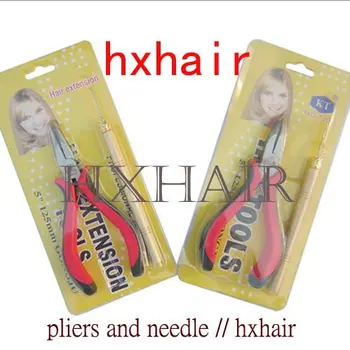 Wholesale - 10pcs No.2 Pliers and Pulling Needle ( Straight Head with Teeth ) / Professional Hair Extension Tools
Wholesale - 10pcs No.2 Pliers and Pulling Needle ( Straight Head with Teeth ) / Professional Hair Extension Tools
