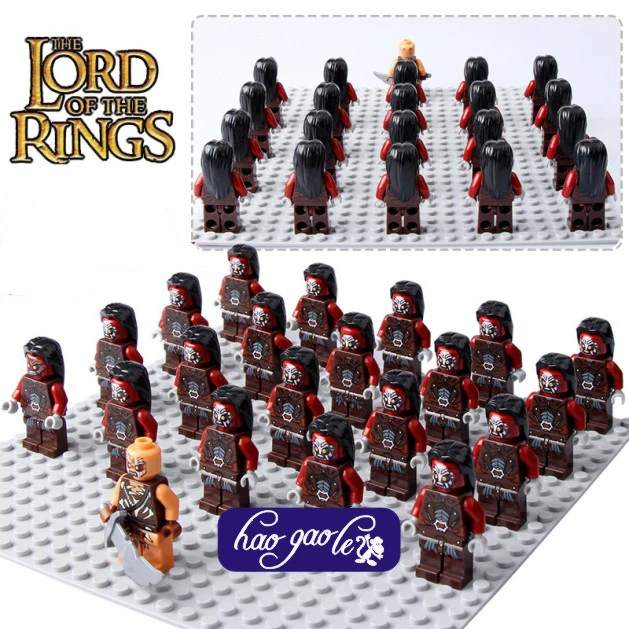 21pcs XH474 Uruk-Hai SOLDIER 9471 Gundabad The Lord of the Rings Hobbit Wraith Rohan Theoden figures L Blocks Kids Toys
21pcs XH474 Uruk-Hai SOLDIER 9471 Gundabad The Lord of the Rings Hobbit Wraith Rohan Theoden figures L Blocks Kids Toys