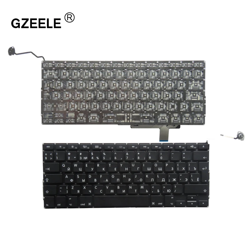 Клавиатура для ноутбука GZEELE клавиатура Apple MacBook Pro A1297 MC024 MC725 MD311 MC311 MC226 MB064 RU 17