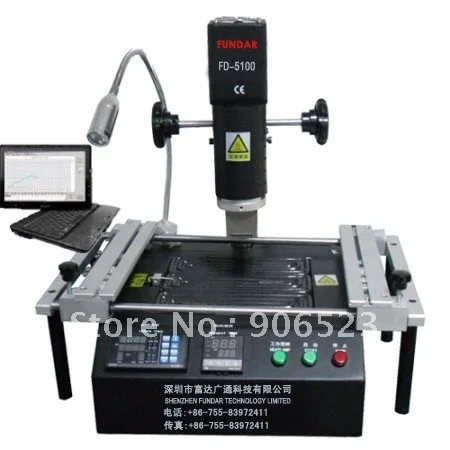Hot sale Free shipping FD-5100 top Hot air heater and IR bottom heater BGA rework station
Hot sale Free shipping FD-5100 top Hot air heater and IR bottom heater BGA rework station