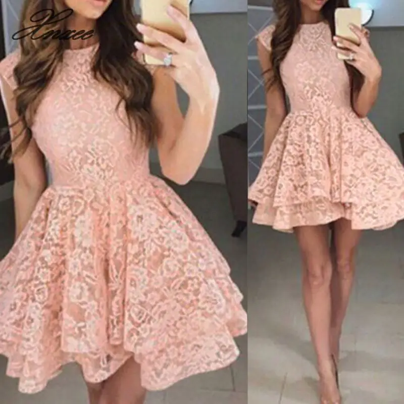 Womens Lace Dress Short Sleeve Evening Party Beach Mini Sundress summer dress 2019 dress women
Womens Lace Dress Short Sleeve Evening Party Beach Mini Sundress summer dress 2019 dress women