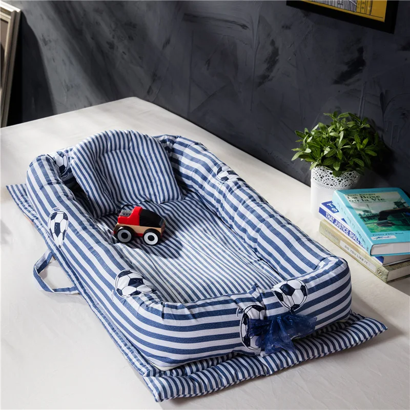 High-quality Baby Bed Newborn Baby Crib Cotton Sleeper with Pillow Portable Travel Baby Crib Infant Portable Beds Folding Cot
High-quality Baby Bed Newborn Baby Crib Cotton Sleeper with Pillow Portable Travel Baby Crib Infant Portable Beds Folding Cot