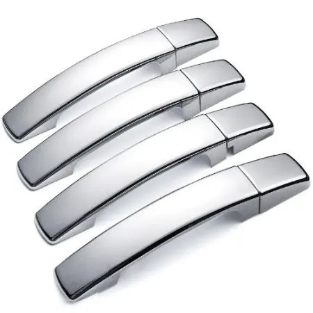 Chrome Styling Shiny chrome Side Door Handle Cover for Land Rover Freelander 2
Chrome Styling Shiny chrome Side Door Handle Cover for Land Rover Freelander 2