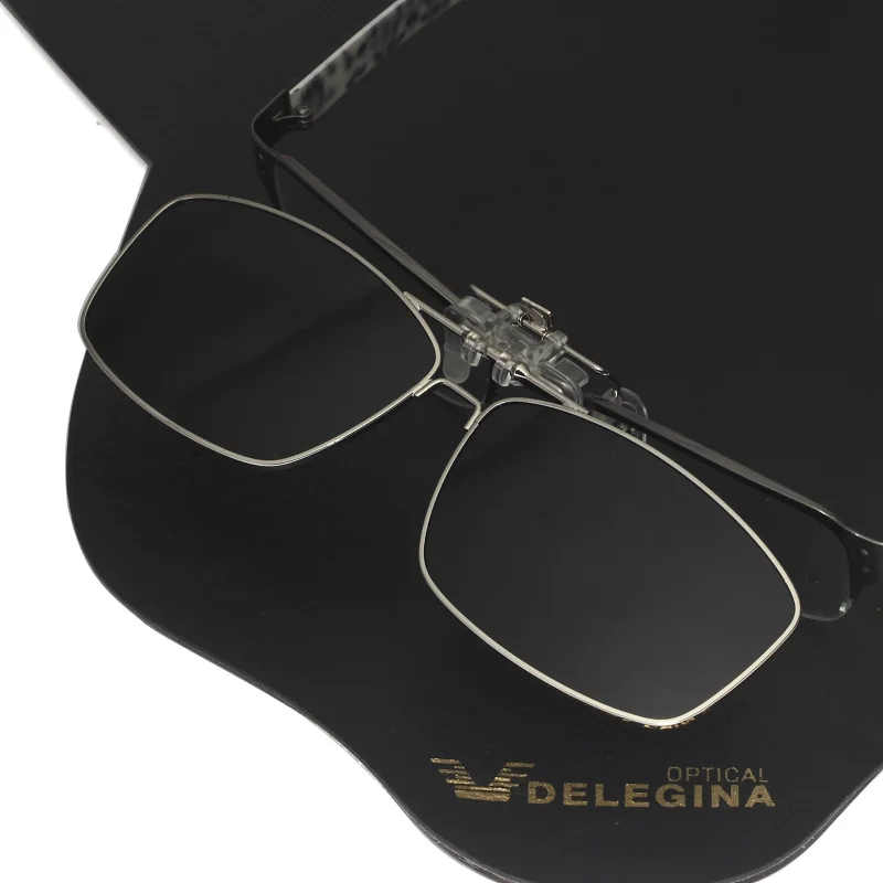 New Style Polarized clip on sunglasses Men UV400 Clip-on Flip-up Glasses with free PC box for optical Frame
New Style Polarized clip on sunglasses Men UV400 Clip-on Flip-up Glasses with free PC box for optical Frame