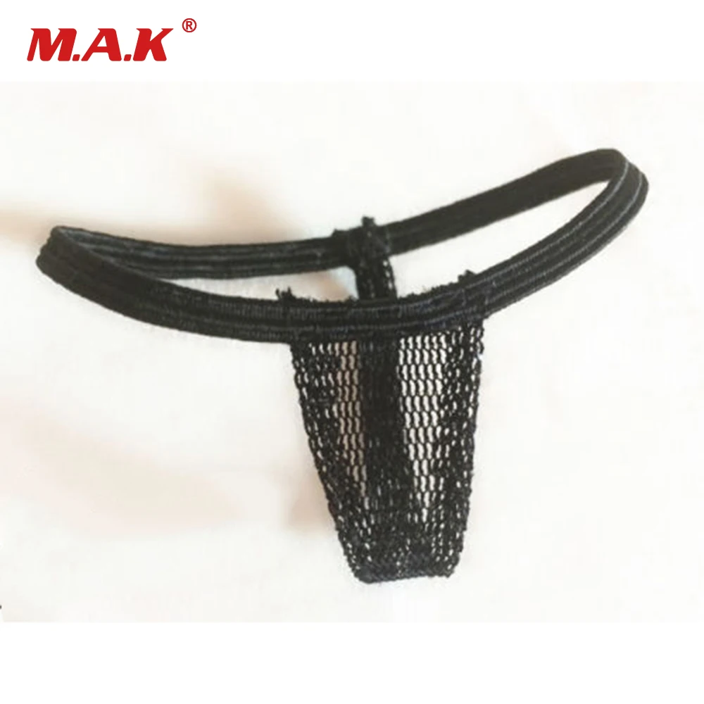 Customize 1/6 Scale Female Black Underpants Thong Sexy Mesh Briefs g-string underwear For 12'' PH HT Verycool Body Figures
Customize 1/6 Scale Female Black Underpants Thong Sexy Mesh Briefs g-string underwear For 12'' PH HT Verycool Body Figures