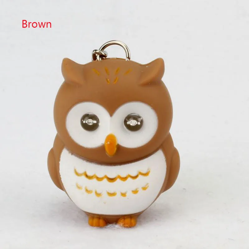 1 Pc Kawaii Fashion Owl LED Eye Keychain with Sound and Light Creative Key Chain Children Luminous Toy Gift
1 Pc Kawaii Fashion Owl LED Eye Keychain with Sound and Light Creative Key Chain Children Luminous Toy Gift