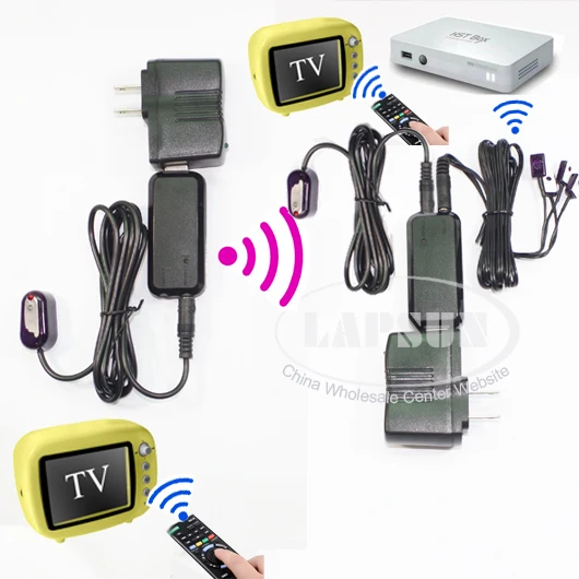 100 Meter wireless IR Infrared Remote Extender Control Repeater Emitter Extender w/ 4 Emitters 2 Repeater T-V Set Top Box 124
100 Meter wireless IR Infrared Remote Extender Control Repeater Emitter Extender w/ 4 Emitters 2 Repeater T-V Set Top Box 124