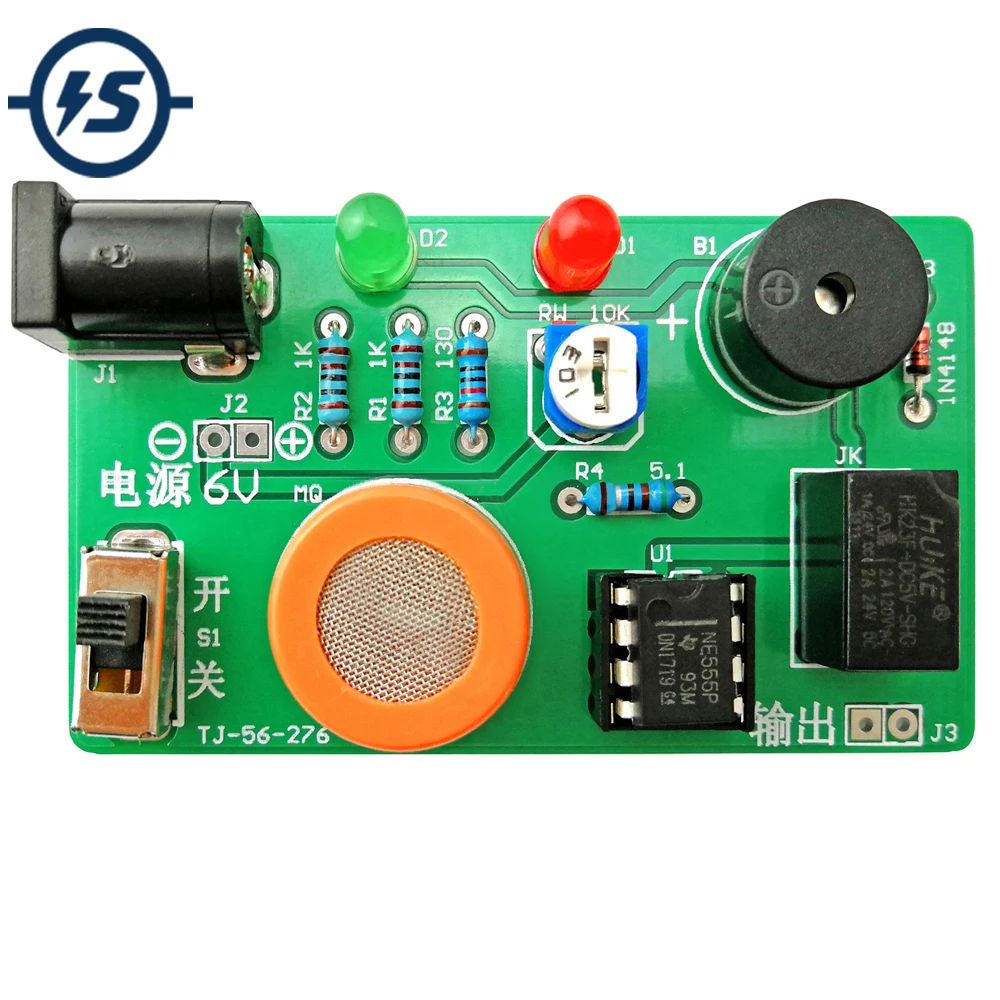Electronic DIY Kit MQ-3 Sensor Alcohol Detector Tester Alarm System Components Suite
Electronic DIY Kit MQ-3 Sensor Alcohol Detector Tester Alarm System Components Suite