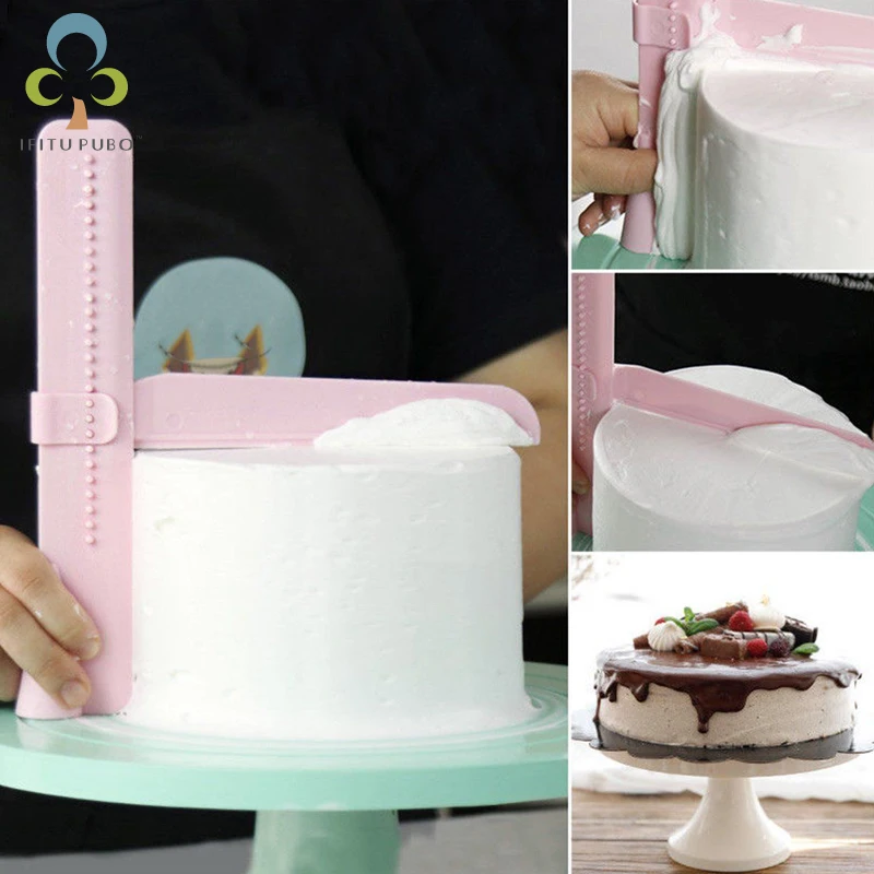 Adjustable Practical DIY Cake Scraper Edge Side Smoother Polisher Tools Decorating Fondant Sugarcraft Mold Baking Tools WYQ
Adjustable Practical DIY Cake Scraper Edge Side Smoother Polisher Tools Decorating Fondant Sugarcraft Mold Baking Tools WYQ