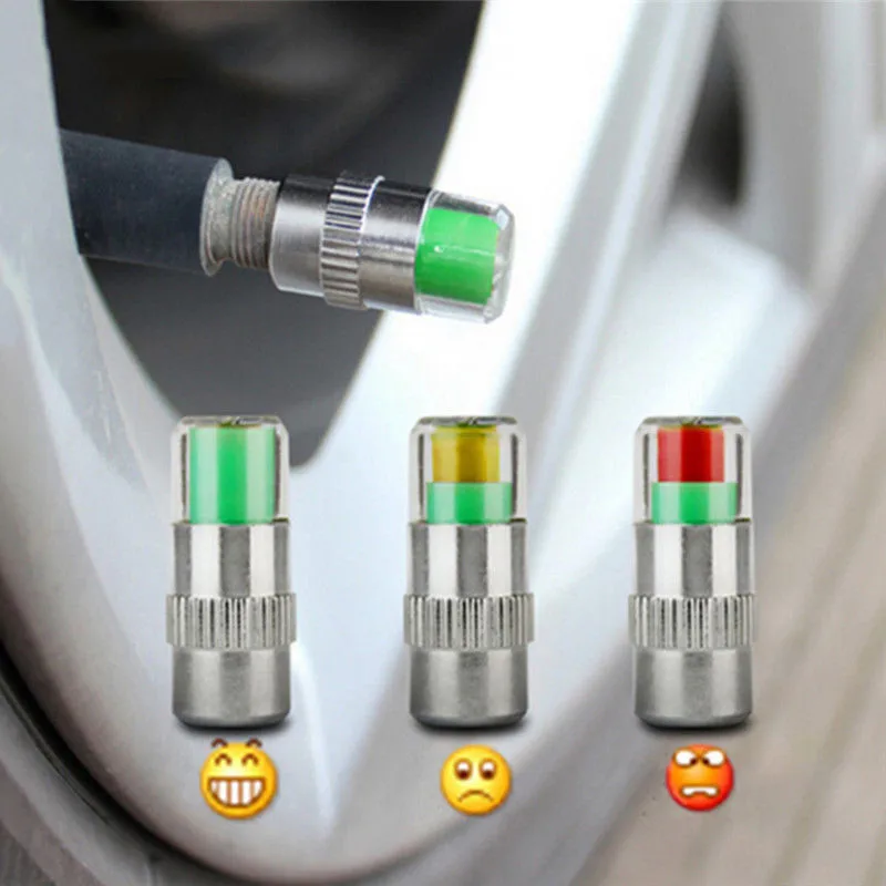 4X Tyre Tire Pressure Gauge Indicator Alert Auto Car Styling Car Accessories For Car Scooter Motorcycle Camping Not for motos
4X Tyre Tire Pressure Gauge Indicator Alert Auto Car Styling Car Accessories For Car Scooter Motorcycle Camping Not for motos