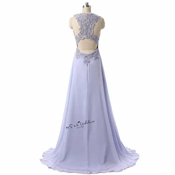 Real Photo Sexy A Line Chiffon Lace Appliques Cheap Lavender Long Prom Dresses 2017 Formal Prom Evening Gowns Vestido Formatura
Real Photo Sexy A Line Chiffon Lace Appliques Cheap Lavender Long Prom Dresses 2017 Formal Prom Evening Gowns Vestido Formatura