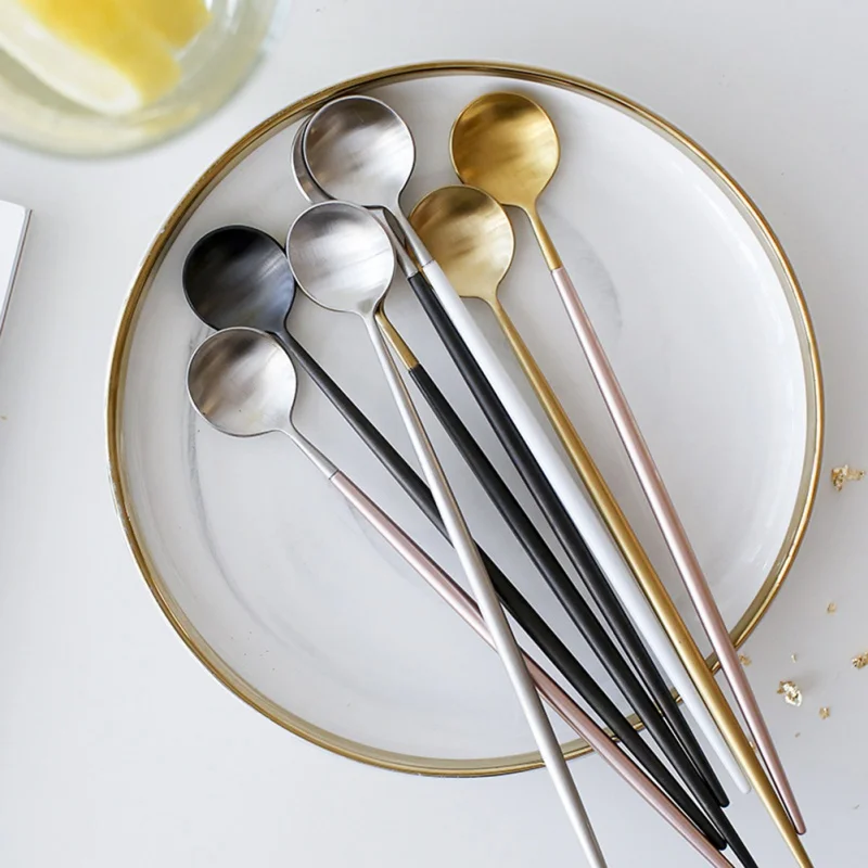 Stirring Spoon 304 Stainless Steel Ice Scoop For Portuguese Tableware Household Items
Stirring Spoon 304 Stainless Steel Ice Scoop For Portuguese Tableware Household Items