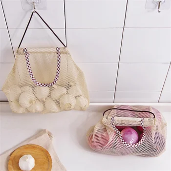 Kitchen Accessories Onion Holder Vegetable Potato Hanging Mesh Fruit Garlic Food Saver Storage Bag Kitchen Gadgets,Q
Kitchen Accessories Onion Holder Vegetable Potato Hanging Mesh Fruit Garlic Food Saver Storage Bag Kitchen Gadgets,Q