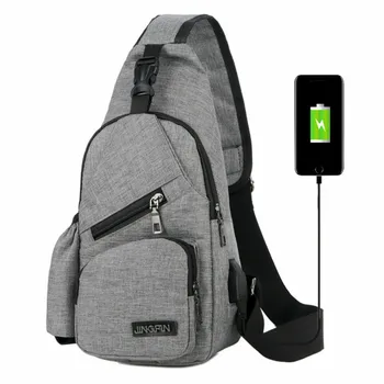 Classic men's chest bag Oxford cloth fashion strap Messenger bag solid color portable shoulder bag
Classic men's chest bag Oxford cloth fashion strap Messenger bag solid color portable shoulder bag