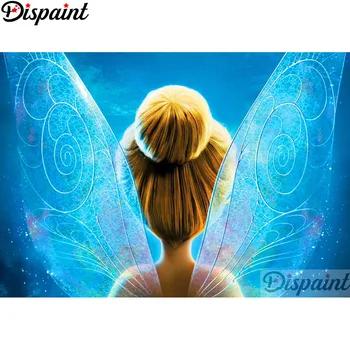 Dispaint 5D Diamond Painting Full Drill Diamond Embroidery "butterfly fairy" Picture Of Rhinestone Handmade Home Decor A12059
Dispaint 5D Diamond Painting Full Drill Diamond Embroidery "butterfly fairy" Picture Of Rhinestone Handmade Home Decor A12059