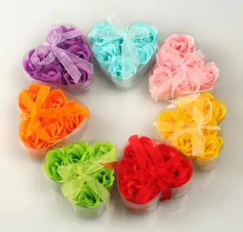480pcs Rose Flower Soap Bridal Shower Favor Wedding Favor 6PCS Gift Soap Rose Flower in Heart Shape Clear Box
480pcs Rose Flower Soap Bridal Shower Favor Wedding Favor 6PCS Gift Soap Rose Flower in Heart Shape Clear Box