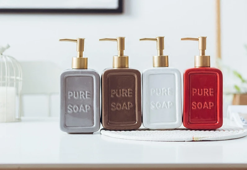 Hotels Club Ceramic hand pressure sanitizer bottle Pump mouth perfume shower gel shampoo Soap Sanitizer Container sub-bottling
Hotels Club Ceramic hand pressure sanitizer bottle Pump mouth perfume shower gel shampoo Soap Sanitizer Container sub-bottling