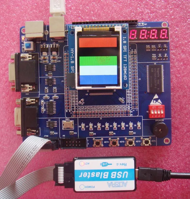 Free Shipping! 1pc Altera FPGA development board learning board NIOS with downloader, 1602 LCD screen and power cord
Free Shipping! 1pc Altera FPGA development board learning board NIOS with downloader, 1602 LCD screen and power cord