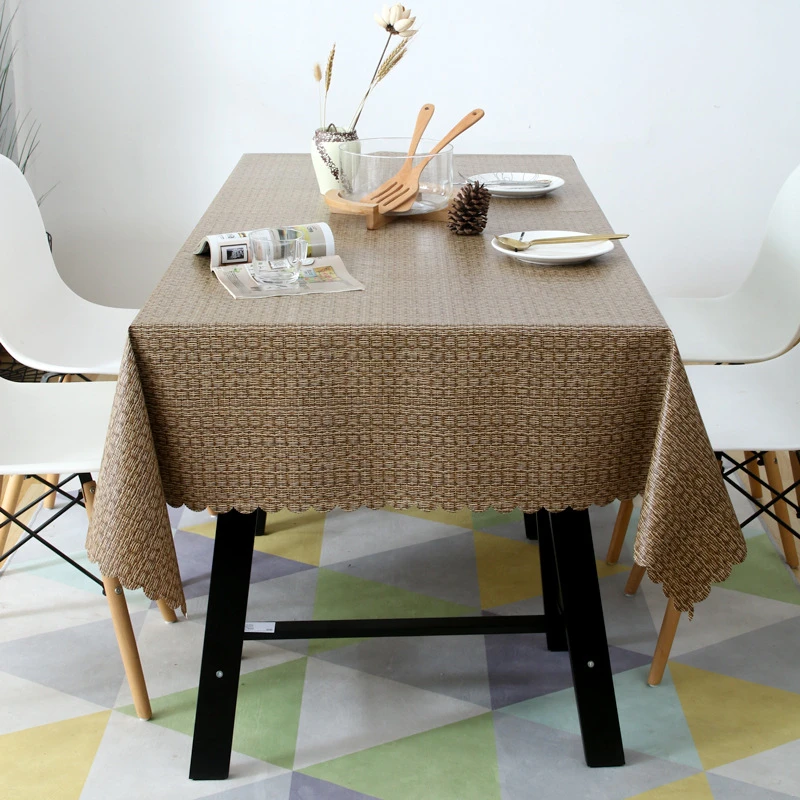 Waterproof And Oilproof Tablecloth Rectangular Home Hotel Table Cover Cloth Plain Tea Table Table-cloth Tablecloths
Waterproof And Oilproof Tablecloth Rectangular Home Hotel Table Cover Cloth Plain Tea Table Table-cloth Tablecloths