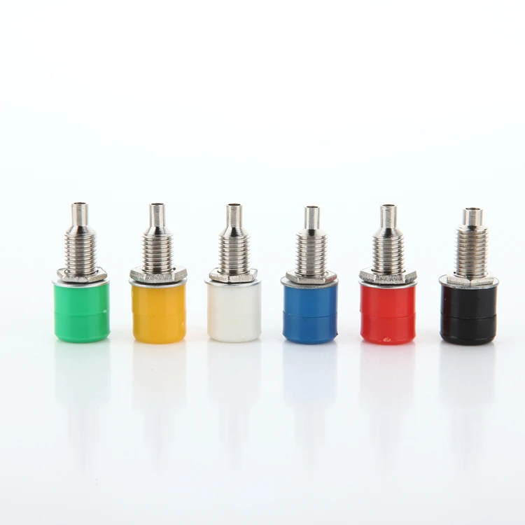 1 piece 4mm 24A banana Plug Electronic Connector Terminals Jack Screw-type Banana Head YM044
1 piece 4mm 24A banana Plug Electronic Connector Terminals Jack Screw-type Banana Head YM044