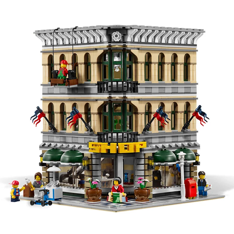DHL 2019 LEPIN 15005 2182 Pcs Grand Emporium Model Building Kits Set Blocks Bricks Toys Compatible With 10211
DHL 2019 LEPIN 15005 2182 Pcs Grand Emporium Model Building Kits Set Blocks Bricks Toys Compatible With 10211