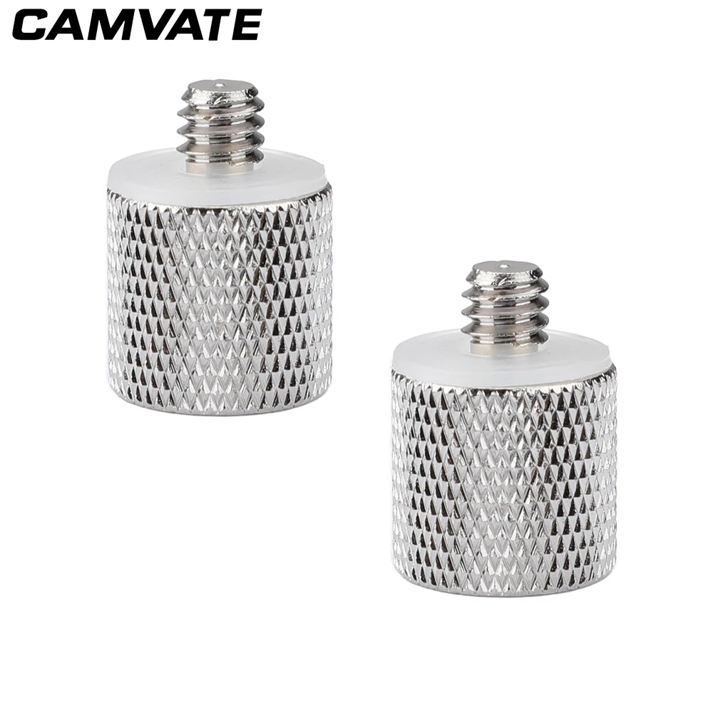 CAMVATE 3/8"-16 Female To 1/4"-20 Male Tripod Thread Reducer / Adapter Brass NEW C0906
CAMVATE 3/8"-16 Female To 1/4"-20 Male Tripod Thread Reducer / Adapter Brass NEW C0906