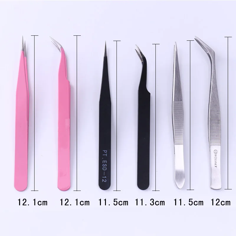 2Pcs or 1 Pc Curved Straight Stainless Steel Tweezer Nail Sticker False Eyelash Rhinestone Nipper Picker Makeup Tool Set
2Pcs or 1 Pc Curved Straight Stainless Steel Tweezer Nail Sticker False Eyelash Rhinestone Nipper Picker Makeup Tool Set