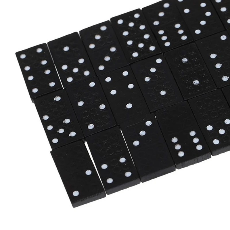 28Pcs Domino Card Games Standard Games Play Set with Wooden Box Blocks Board Games for Children Family Games Toys Gift
28Pcs Domino Card Games Standard Games Play Set with Wooden Box Blocks Board Games for Children Family Games Toys Gift