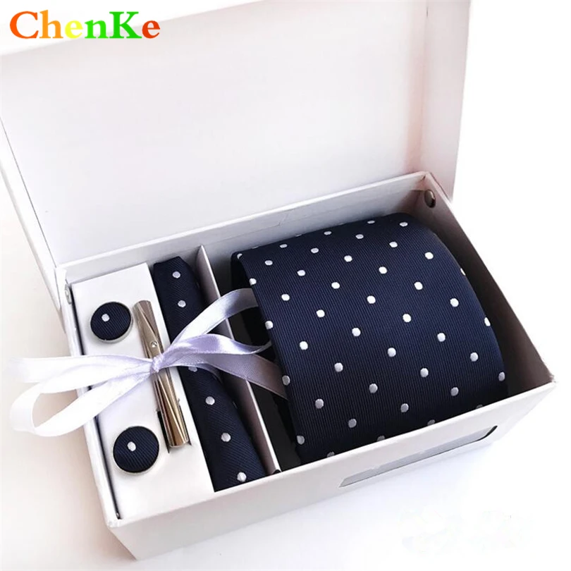 ChenKe Dot Neckties Mens Ties Set Corbatas Gravata Handky Cufflinks Casual Tie Set Wedding Party Ties For Men 6 Sets In Gift Box
ChenKe Dot Neckties Mens Ties Set Corbatas Gravata Handky Cufflinks Casual Tie Set Wedding Party Ties For Men 6 Sets In Gift Box