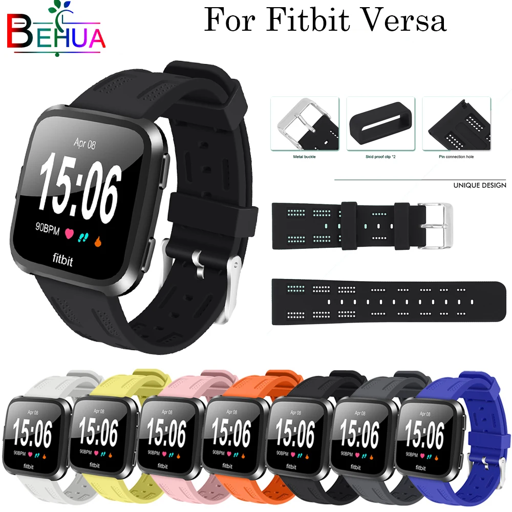 For Fitbit Versa Sport Strap Replacement Silicone Rubber TPE Band Strap Wristband Bracelet Belt For Fitbit Versa Smart Watchband
For Fitbit Versa Sport Strap Replacement Silicone Rubber TPE Band Strap Wristband Bracelet Belt For Fitbit Versa Smart Watchband
