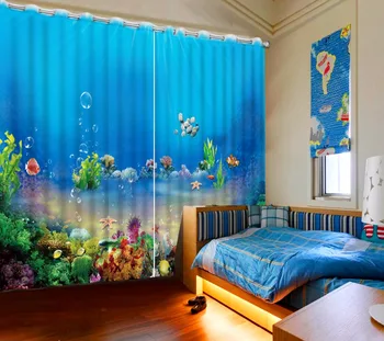 3D Printing Blackout Curtains Living Room or hotel Drapes Cortians Sunshade Window Romantic Underwater Worl Curtains CL-DLM740
3D Printing Blackout Curtains Living Room or hotel Drapes Cortians Sunshade Window Romantic Underwater Worl Curtains CL-DLM740